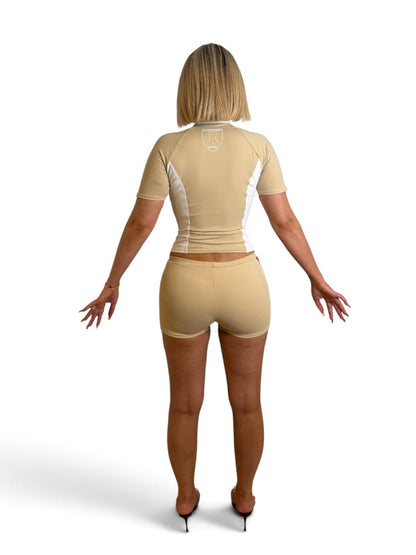"Jersey Short" Beige