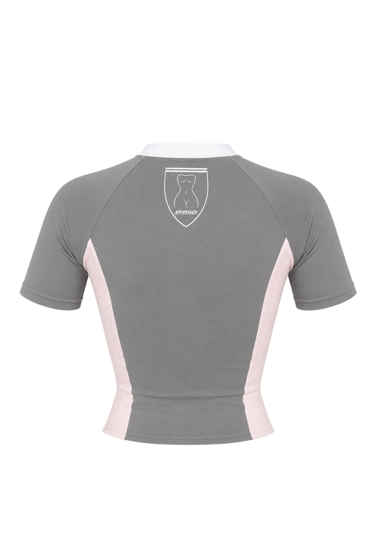 "Jersey Top" Gris