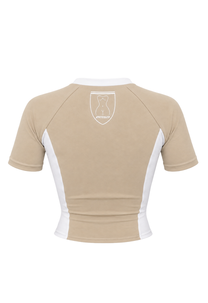 "Jersey Top" Beige