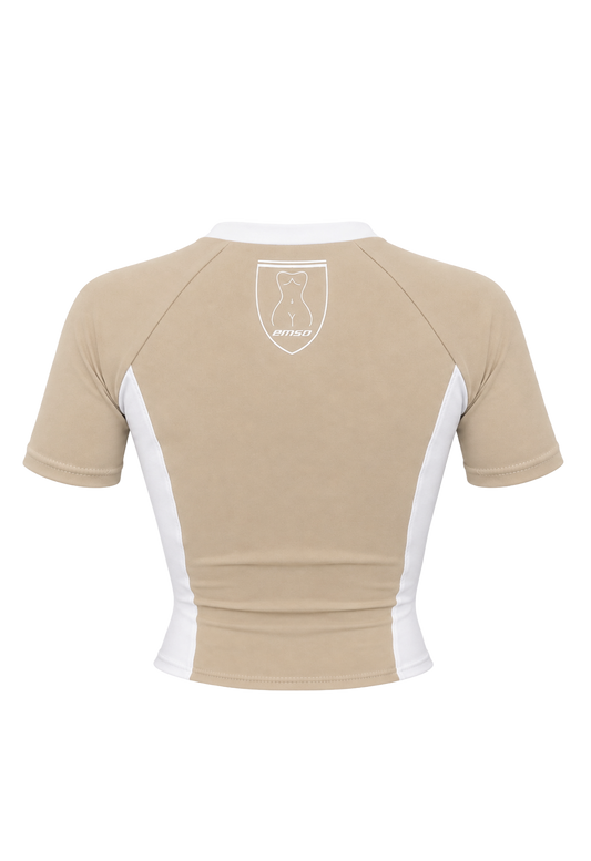 "Jersey Top" Beige