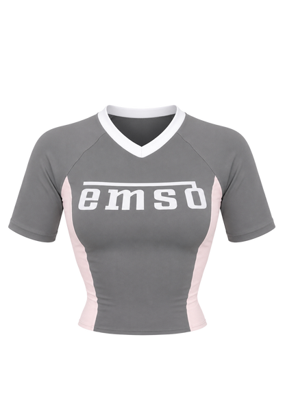 "Jersey Top" Gris